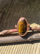Load image into Gallery viewer, Tigers eye ring sz 8.75
