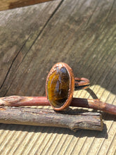 Load image into Gallery viewer, Tigers eye ring sz 8.75
