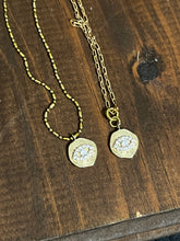 Load image into Gallery viewer, Evil eye rhinestones necklace
