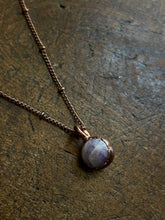 Load image into Gallery viewer, Amethyst sphere necklace
