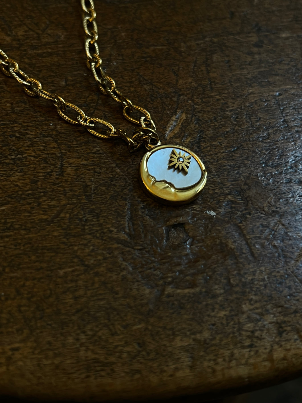 Moon necklace