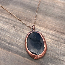 Load image into Gallery viewer, Black Agate necklace
