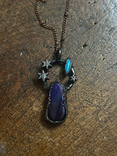 Load image into Gallery viewer, Aura and turquoise necklace
