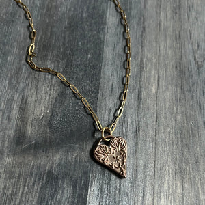 Ornate Heart necklace