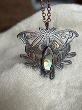 Load image into Gallery viewer, Abalone Moth necklace
