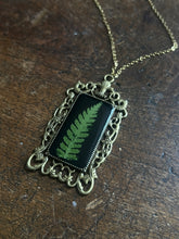 Load image into Gallery viewer, Ornate fern necklace
