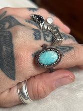 Load image into Gallery viewer, Larimar ring size 6.75
