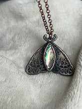Load image into Gallery viewer, Abalone Moth necklace
