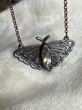 Load image into Gallery viewer, Abalone Moth necklace

