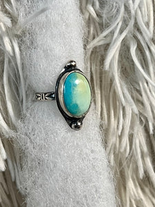 Turquoise ring size 6
