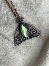 Load image into Gallery viewer, Abalone Moth necklace
