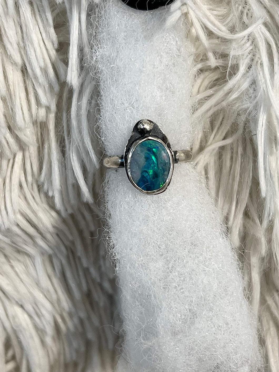 Opal ring size 8