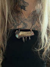 Load image into Gallery viewer, Antler necklace
