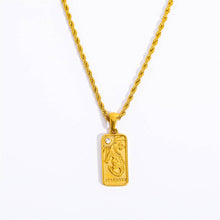 Load image into Gallery viewer, Star Moon Tarot Gold-plated Stainless Steel Necklace
