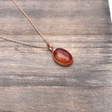Load image into Gallery viewer, Carnelian Agate necklace
