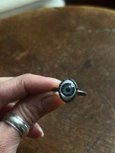 Load image into Gallery viewer, Blue Eye ring size 6
