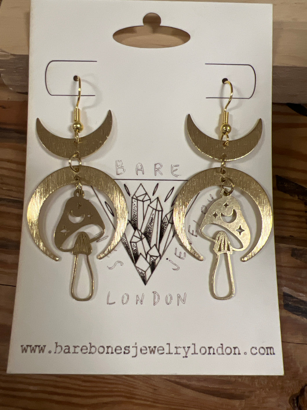 Mushroom earrings