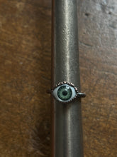 Load image into Gallery viewer, Green Eye ring size 8.25
