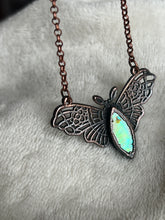 Load image into Gallery viewer, Abalone Moth necklace

