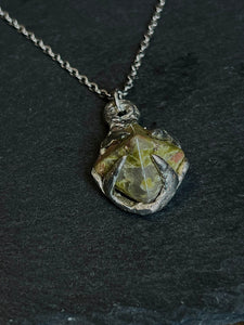 Unakite necklace