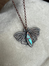 Load image into Gallery viewer, Abalone Moth necklace
