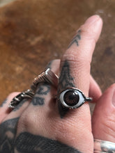 Load image into Gallery viewer, Brown Eye ring size 7.75-8
