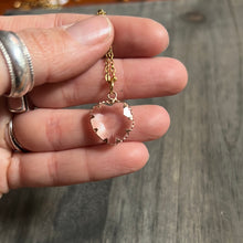 Load image into Gallery viewer, puffy heart necklace
