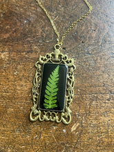 Load image into Gallery viewer, Ornate fern necklace
