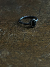Load image into Gallery viewer, Onyx ring size 6.5
