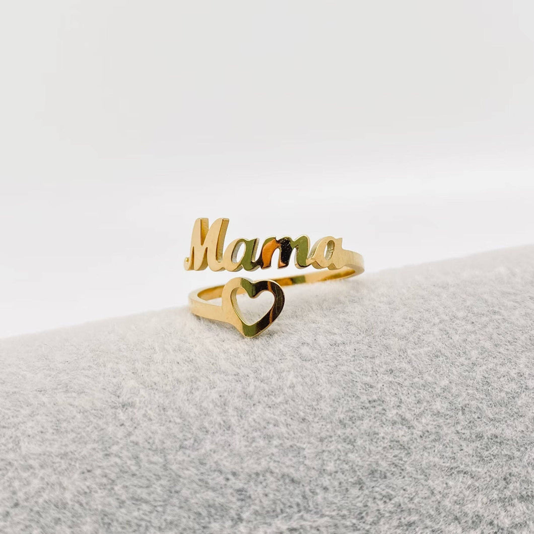 Mama Heart Ring