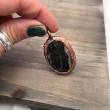 Load image into Gallery viewer, Black Agate necklace
