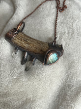 Load image into Gallery viewer, Antler necklace
