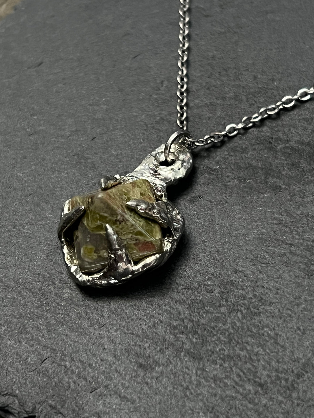 Unakite necklace
