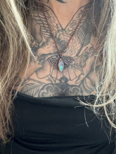 Load image into Gallery viewer, Abalone Moth necklace
