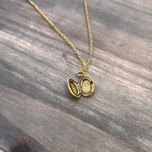 Load image into Gallery viewer, Mini oval Locket necklace
