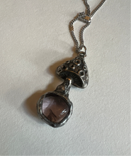 Load image into Gallery viewer, Mushroom amethyst necklace
