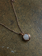 Load image into Gallery viewer, Rose quartz sphere necklace
