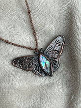 Load image into Gallery viewer, Abalone Moth necklace
