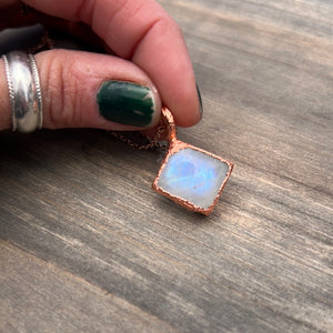 Moonstone necklace