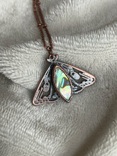Load image into Gallery viewer, Abalone Moth necklace
