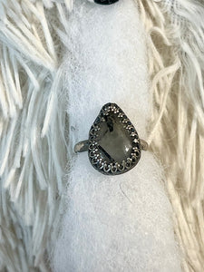 Rutilated ring size 7.25