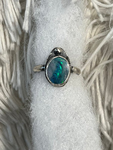 Opal ring size 8