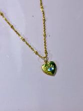 Load image into Gallery viewer, Heart eye necklace
