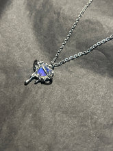 Load image into Gallery viewer, Opalite drippy Heart necklace
