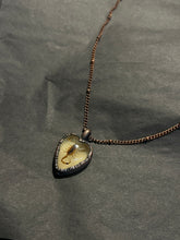 Load image into Gallery viewer, Glow in the dark Copper electroformed scorpion necklace
