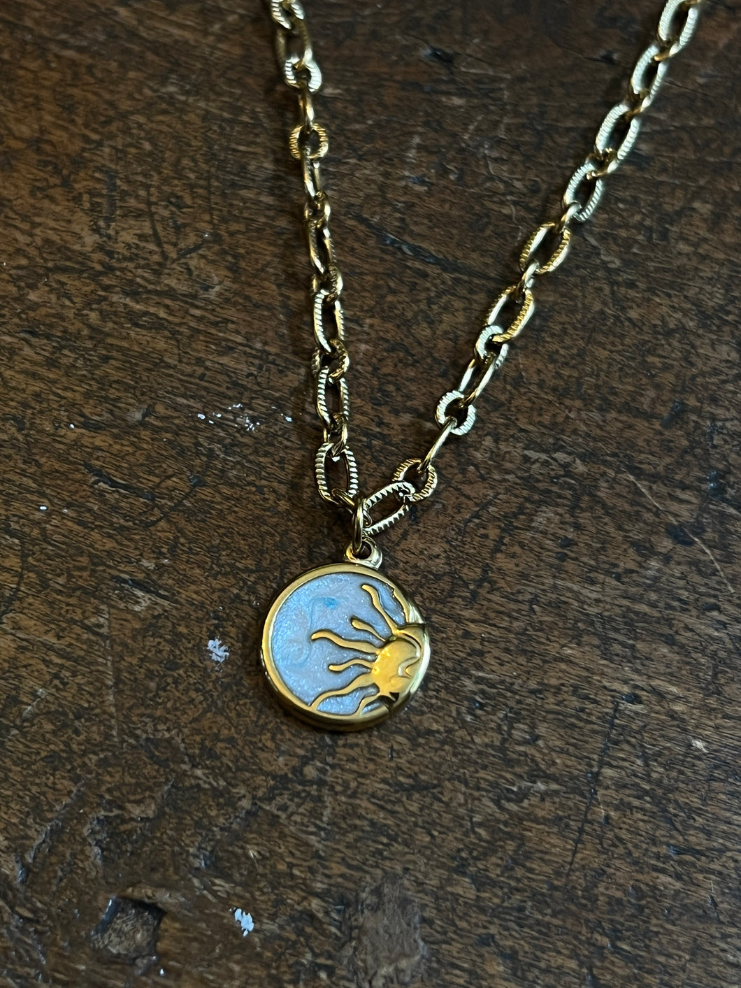 Moon necklace