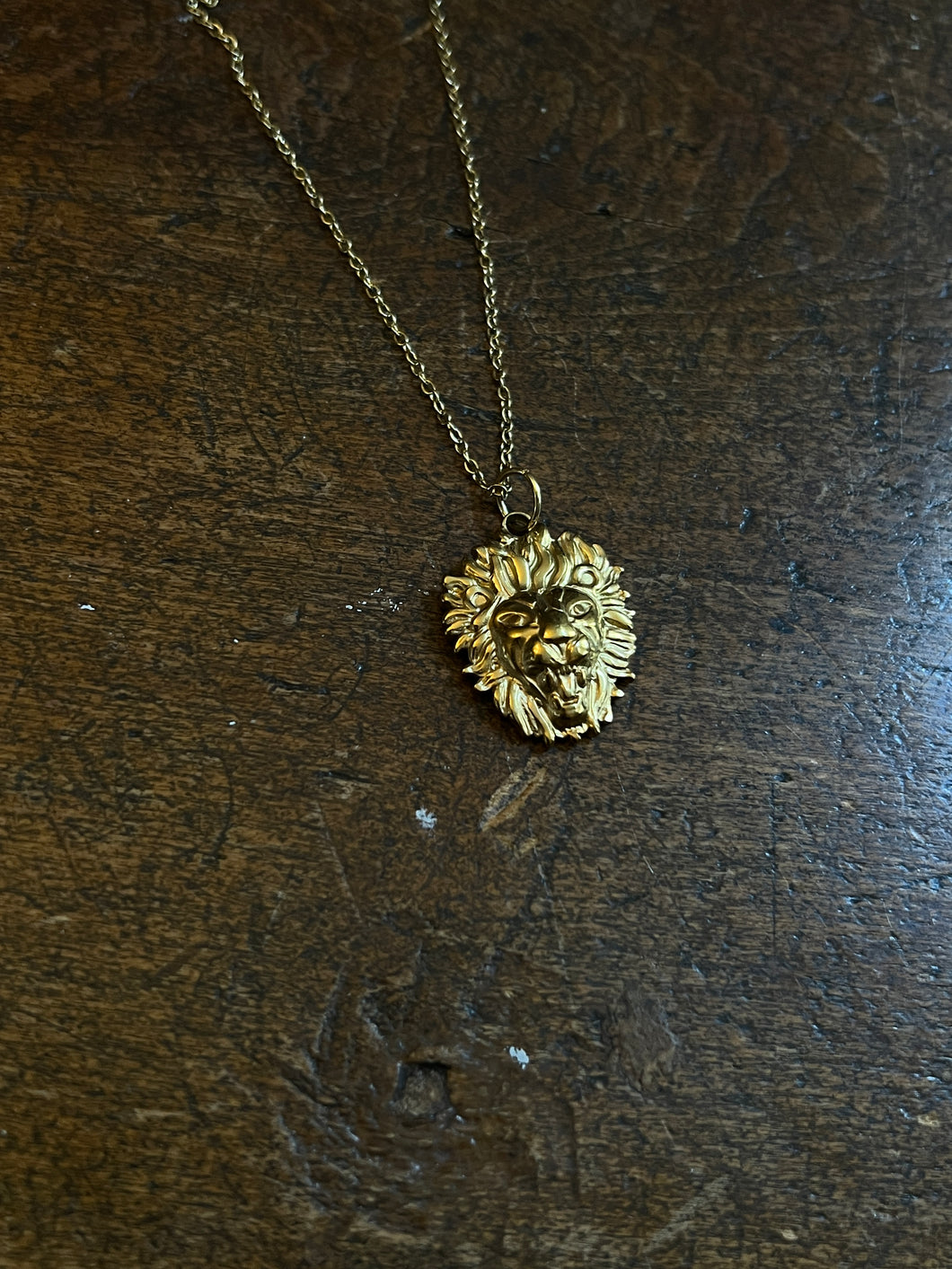 Lion necklace