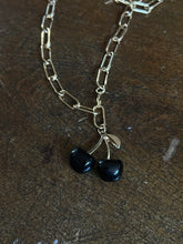 Load image into Gallery viewer, Black cherry necklace

