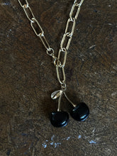 Load image into Gallery viewer, Black cherry necklace
