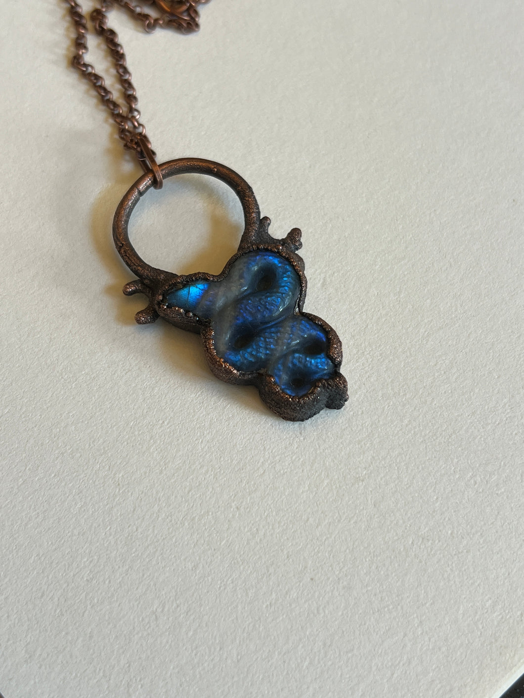 Labradorite snake